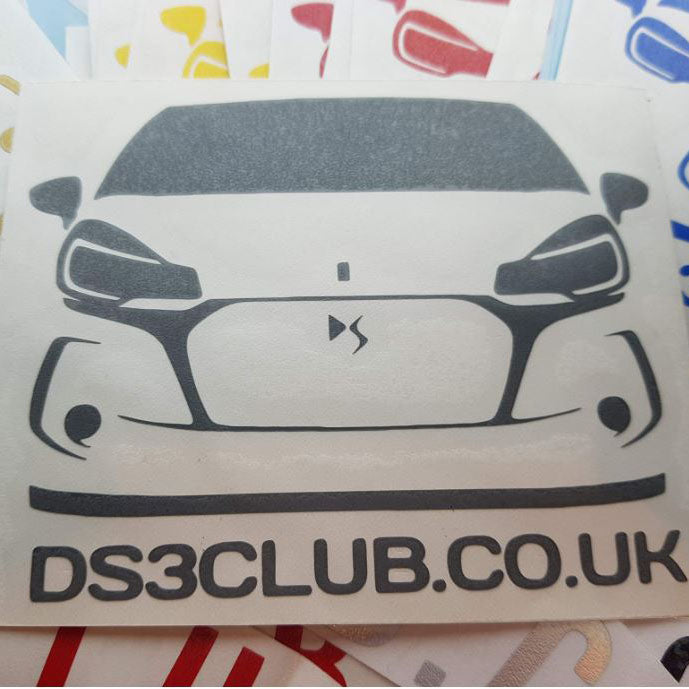 Facelift DS3 Club Decal